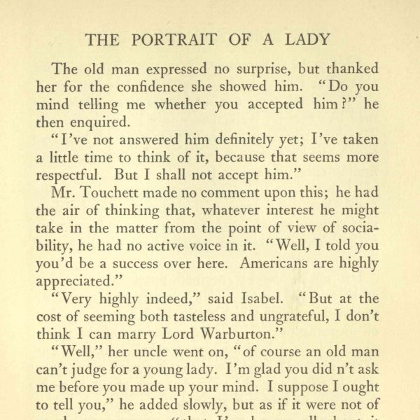 Classic Reviews: The Portrait of a Lady